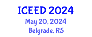 International Conference on Energy, Environment and Development (ICEED) May 20, 2024 - Belgrade, Serbia
