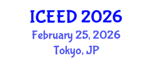 International Conference on Energy, Environment and Development (ICEED) February 25, 2026 - Tokyo, Japan