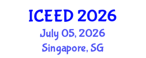 International Conference on Energy, Environment and Development (ICEED) July 05, 2026 - Singapore, Singapore