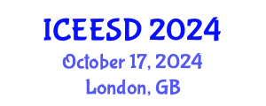 International Conference on Energy, Environment and Sustainable Development (ICEESD) October 17, 2024 - London, United Kingdom