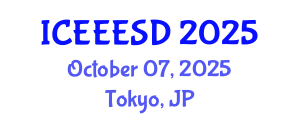 International Conference on Energy, Environment, Ecosystems and Sustainable Development (ICEEESD) October 07, 2025 - Tokyo, Japan