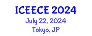 International Conference on Energy, Environmental and Chemical Engineering (ICEECE) July 22, 2024 - Tokyo, Japan