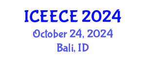 International Conference on Energy, Environmental and Chemical Engineering (ICEECE) October 24, 2024 - Bali, Indonesia