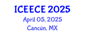 International Conference on Energy, Environmental and Chemical Engineering (ICEECE) April 05, 2025 - Cancún, Mexico