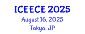 International Conference on Energy, Environmental and Chemical Engineering (ICEECE) August 16, 2025 - Tokyo, Japan