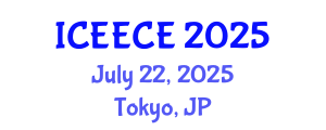 International Conference on Energy, Environmental and Chemical Engineering (ICEECE) July 22, 2025 - Tokyo, Japan