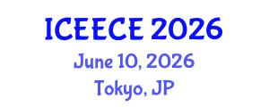 International Conference on Energy, Environmental and Chemical Engineering (ICEECE) June 10, 2026 - Tokyo, Japan