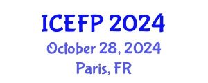 International Conference on Energy Forecasting and Planning (ICEFP) October 28, 2024 - Paris, France
