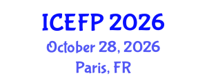 International Conference on Energy Forecasting and Planning (ICEFP) October 28, 2026 - Paris, France