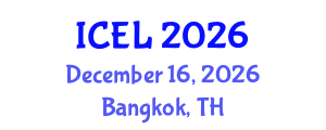 International Conference on Energy Law (ICEL) December 16, 2026 - Bangkok, Thailand International Conference on Energy Law (ICEL) December 16, 2026 - Bangkok, Thailand