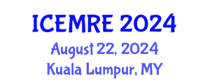 International Conference on Energy Market and Renewable Energy (ICEMRE) August 22, 2024 - Kuala Lumpur, Malaysia