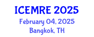 International Conference on Energy Market and Renewable Energy (ICEMRE) February 04, 2025 - Bangkok, Thailand