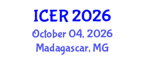 International Conference on Energy Recovery (ICER) October 04, 2026 - Madagascar, Madagascar International Conference on Energy Recovery (ICER) October 04, 2026 - Madagascar, Madagascar