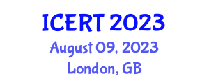 International Conference on Energy Research and Technology (ICERT) August 09, 2023 - London, United Kingdom International Conference on Energy Research and Technology (ICERT) August 09, 2023 - London, United Kingdom