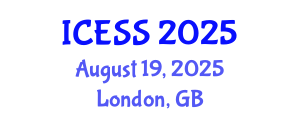 International Conference on Energy Sources and Sustainability (ICESS) August 19, 2025 - London, United Kingdom