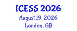 International Conference on Energy Sources and Sustainability (ICESS) August 19, 2026 - London, United Kingdom