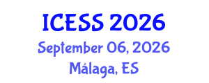International Conference on Energy Sources and Sustainability (ICESS) September 06, 2026 - Málaga, Spain International Conference on Energy Sources and Sustainability (ICESS) September 06, 2026 - Málaga, Spain