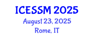 International Conference on Energy Storage and Storage Methods (ICESSM) August 23, 2025 - Rome, Italy