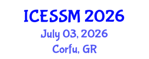 International Conference on Energy Storage and Storage Methods (ICESSM) July 03, 2026 - Corfu, Greece