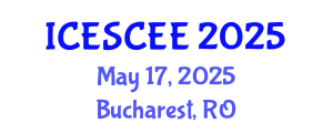 International Conference on Energy Storage, Conversion and Electrical Engineering (ICESCEE) May 17, 2025 - Bucharest, Romania