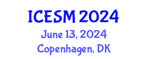 International Conference on Energy Systems and Management (ICESM) June 13, 2024 - Copenhagen, Denmark