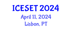 International Conference on Energy Systems Engineering and Technology (ICESET) April 11, 2024 - Lisbon, Portugal