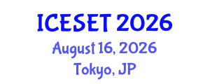 International Conference on Energy Systems Engineering and Technology (ICESET) August 16, 2026 - Tokyo, Japan