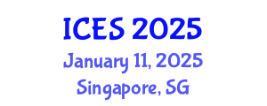 International Conference on Energy Systems (ICES) January 11, 2025 - Singapore, Singapore