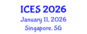 International Conference on Energy Systems (ICES) January 11, 2026 - Singapore, Singapore