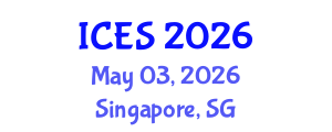 International Conference on Energy Systems (ICES) May 03, 2026 - Singapore, Singapore