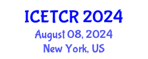 International Conference on Energy Technologies and Coal Reserves (ICETCR) August 08, 2024 - New York, United States