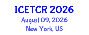 International Conference on Energy Technologies and Coal Reserves (ICETCR) August 09, 2026 - New York, United States