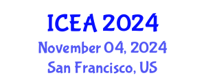 International Conference on Engineering and Architecture (ICEA) November 04, 2024 - San Francisco, United States