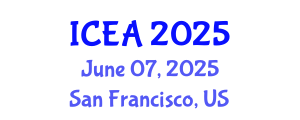 International Conference on Engineering and Architecture (ICEA) June 07, 2025 - San Francisco, United States