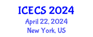 International Conference on Engineering and Computer Science (ICECS) April 22, 2024 - New York, United States