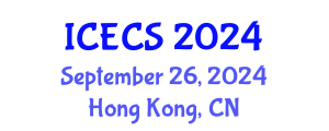 International Conference on Engineering and Computer Science (ICECS) September 26, 2024 - Hong Kong, China