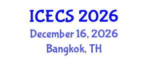 International Conference on Engineering and Computer Science (ICECS) December 16, 2026 - Bangkok, Thailand International Conference on Engineering and Computer Science (ICECS) December 16, 2026 - Bangkok, Thailand