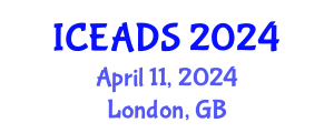 International Conference on Engineering and Design Sciences (ICEADS) April 11, 2024 - London, United Kingdom