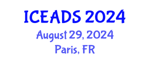 International Conference on Engineering and Design Sciences (ICEADS) August 29, 2024 - Paris, France