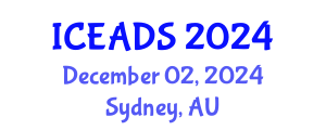 International Conference on Engineering and Design Sciences (ICEADS) December 02, 2024 - Sydney, Australia