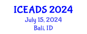 International Conference on Engineering and Design Sciences (ICEADS) July 15, 2024 - Bali, Indonesia