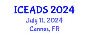 International Conference on Engineering and Design Sciences (ICEADS) July 11, 2024 - Cannes, France