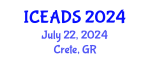 International Conference on Engineering and Design Sciences (ICEADS) July 22, 2024 - Crete, Greece
