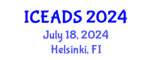 International Conference on Engineering and Design Sciences (ICEADS) July 18, 2024 - Helsinki, Finland