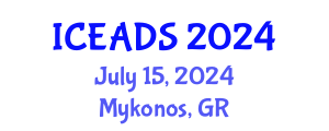 International Conference on Engineering and Design Sciences (ICEADS) July 15, 2024 - Mykonos, Greece