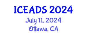 International Conference on Engineering and Design Sciences (ICEADS) July 11, 2024 - Ottawa, Canada