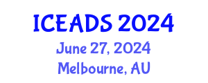 International Conference on Engineering and Design Sciences (ICEADS) June 27, 2024 - Melbourne, Australia
