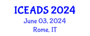 International Conference on Engineering and Design Sciences (ICEADS) June 03, 2024 - Rome, Italy
