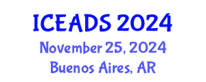 International Conference on Engineering and Design Sciences (ICEADS) November 25, 2024 - Buenos Aires, Argentina