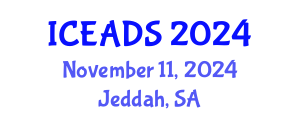 International Conference on Engineering and Design Sciences (ICEADS) November 11, 2024 - Jeddah, Saudi Arabia